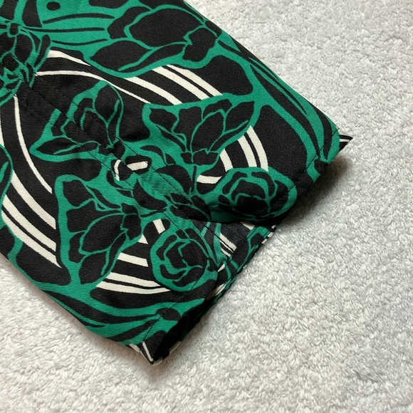 J Crew printed boatneck blouse - Picture 8 of 10